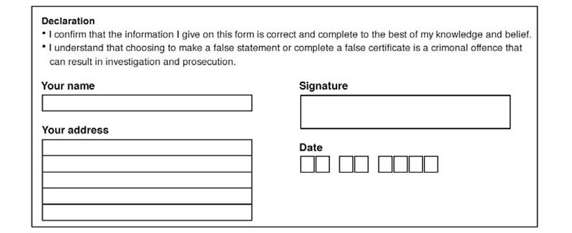 Worldwide Disclosure Form