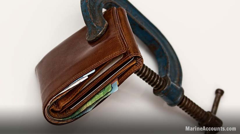 Clamped Wallet