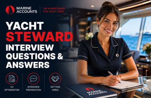 Yacht Steward Interview Questions & Answers