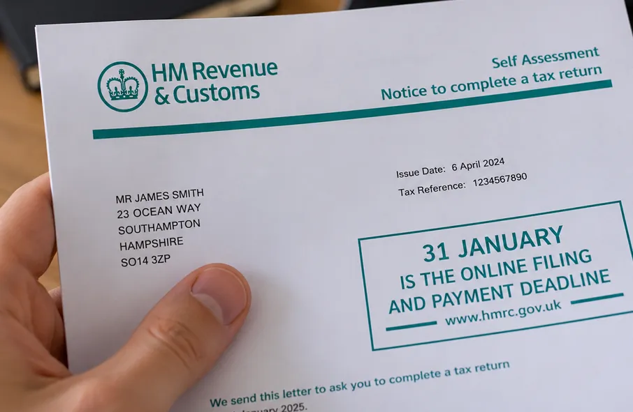 Self-Assessment Tax Reminder