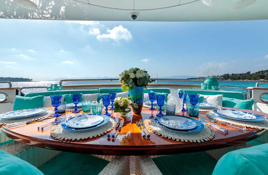 Luxury Yacht Dining Table