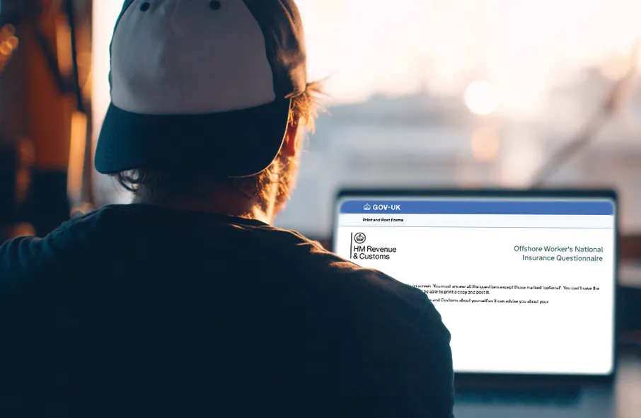 Offshore Worker's National Insurance Questionnaire