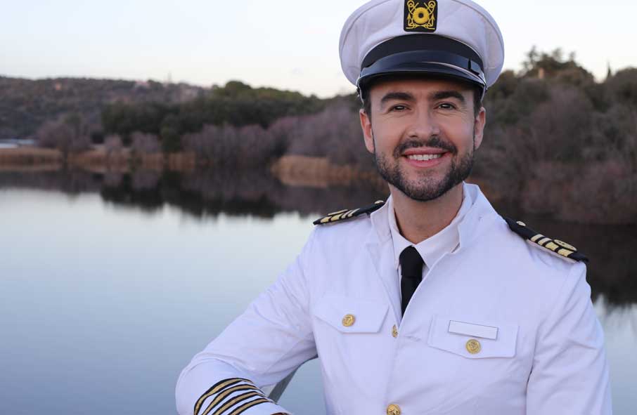 Yacht Captain in Uniform